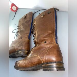 Collection Bulle Brown Leather Women Boots